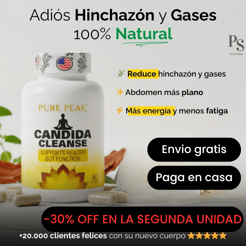 CANDIDA CLEANSE ORIGINAL- 60 CAPSULAS