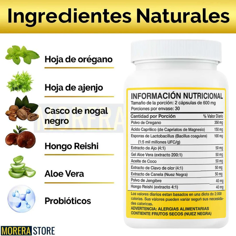 CANDIDA CLEANSE ORIGINAL- 60 CAPSULAS